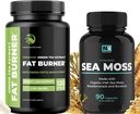 Pillole di perdita di peso del tè irlandese Moss e verde | Metabolismo Booster & Thyroid Supporto con Bladderwrack, Burdock Root & Green Coffee | Appetite Suppressant & Immune Support | 90 & 120 capsule