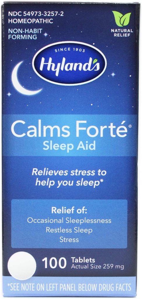 Hyland's Calms Forte 100 Tabs (Pacchetto di 2)