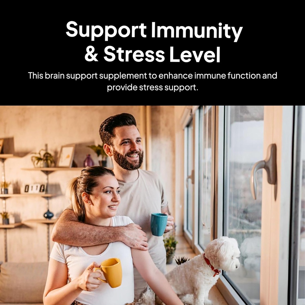 Supporto del cervello e dei sistemi nervosi di Doctor Morse - Supporto Immunity & Stress Level - Naturopath Formulated Nootropic Supplement - Ginkgo Leaf, Gotu Kola, Astragalus Root & Butchers Broom - 90 Capsule
