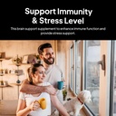 Supporto del cervello e dei sistemi nervosi di Doctor Morse - Supporto Immunity & Stress Level - Naturopath Formulated Nootropic Supplement - Ginkgo Leaf, Gotu Kola, Astragalus Root & Butchers Broom - 90 Capsule