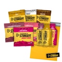 Honey Stinger Training Kit – 9 Count Plus Sticker e Polybag – Fonte di energia per qualsiasi attività – 3 waffle organici, 3 pacchetti di energia Chews & 3 Energy Gel