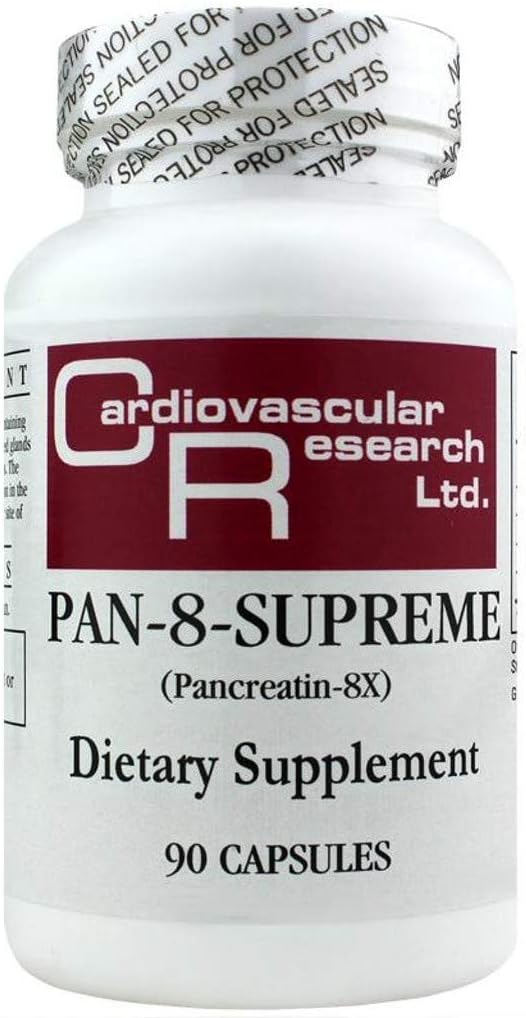 Pancreatin, Bianco, 90 Conte