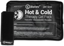 Gel Pack per Terapia Calda e Fredda - Rilievo Caldo e Freddo, Riutilizzabile, Freezable & Microonde, Dolore & Muscolo Soreness, Braccio, Leg, Ginocchio, Spalla, Rilievo per Dolore alla schiena, Confezione di compressione & Strap