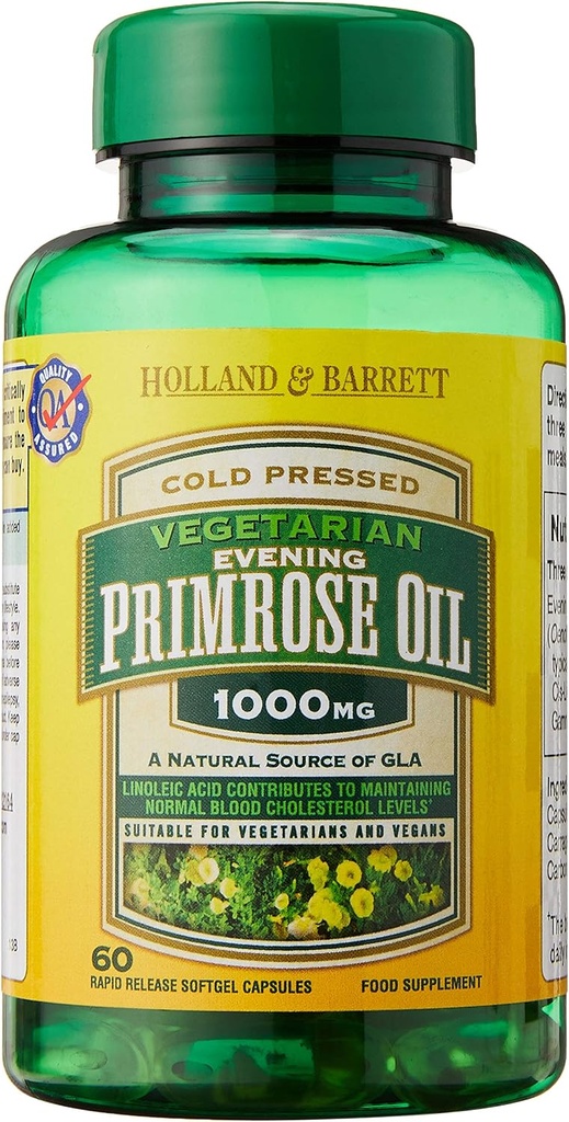 Olio di Primrose di Sera con VITAMINA B6- 1000mg - 120 capsule