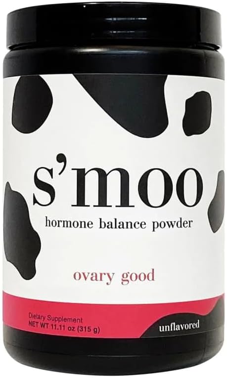 S’moo Ovary Good - Unflavored | 7-in-1 PCOS Supplemento | PCOS Multivitamin, Myo-Inositol Blend, Hormone Balance per le donne, Fertilità Supplementi per le donne, Ovarian Health (30 Servings)