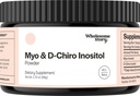 Myo-Inositol & D-Chiro Inositol pillola per le donne | bilancia ormonale & sano Funzione ovarica Supporto | Vitamina B8 | Grande alternativa alle capsule | 40:1 Ratio | 30 Serve