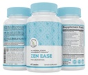 Legacy Wellness Zen Ease Calm Mind Supplement - Natural Vegan Formula - 5-HTP, Ashwagandha, St. John's Wort, L-teanina, Magnesio, B-Vitamins - Capsule per promuovere una buona sensazione di pace