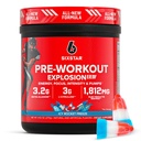 Six Star Pre-Workout Polvere per uomini e donne, ICY Rocket Freeze (30 Serve) - Preworkout Explosion 2.0 Energy Powder Drink Mix with Beta-Alanine & Caffeine - Prodotti per l'alimentazione sportiva