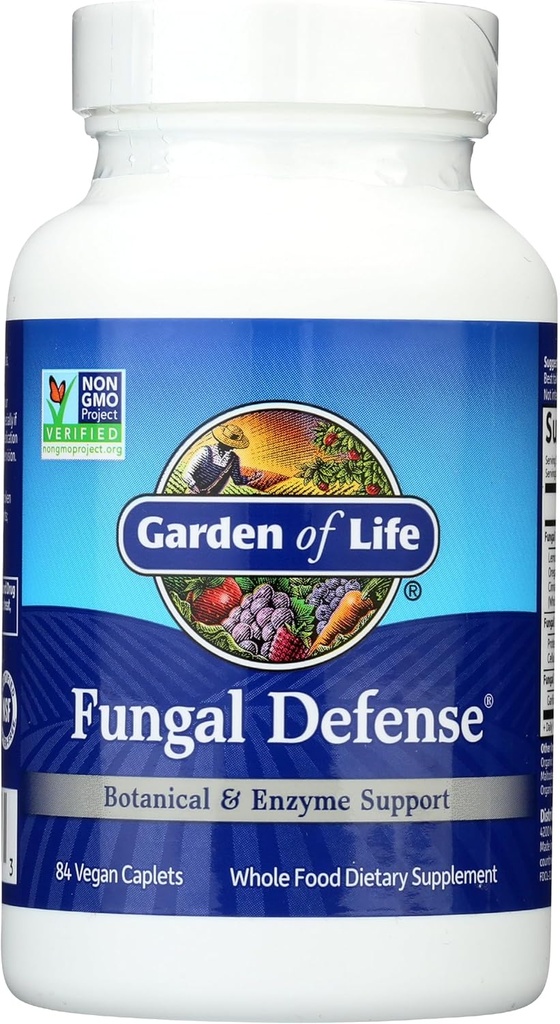 GARDEN OF LIFE Fungal Defense Capsule, 84 CT