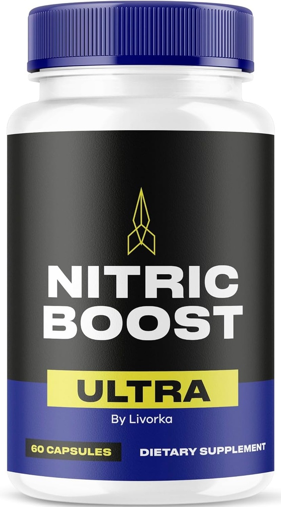 LIVORKA Nitric Boost Ultra Polvere Ora in Capsule, Formula Avanzata - 60 Conta per 1 Mese