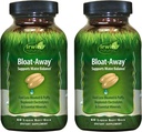 Irwin Naturals Bloat-Away - Supporto bilanciamento dell'acqua - Elettroliti ricostituiti e minerali essenziali - 60 Liquid Soft-Gels - 2 Pack