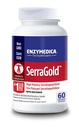 Enzymedica, SerraGold, High-Potency Serrapeptase Enzyme Supplement, Supporti Respiratorio, Cuore e Funzione Immune, 60 Conte