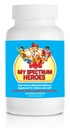 Il mio Spettro Eroi Multivitamina Supplemento per bambini - Acetyl-l-carnitina, Choline, Coenzyme Q10, Inositol, MSM, MTHF, NAC per l'aiuto alimentare giornaliero e la salute cognitiva (150 capsule)