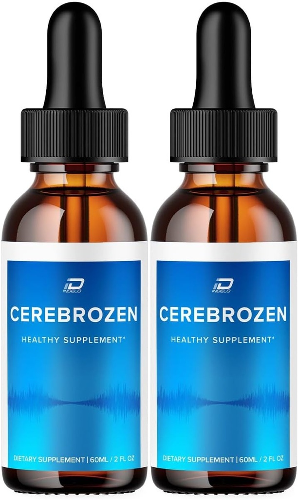 Cerebrozen Tinnitus Ear Drops - Cerebrozen 24, Cerebrozen Liquid Drops, Cerebrozen Recensioni, Cerebrozen Drops for Ear Relief (2 Pack - 120 ML)