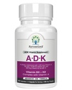 Supplemento di vitamina ADK 5000 IU - Vitamine ad alta potenza A, D3, e K2 per l'assorbimento di Bone Salute e Calcio | Integratore ADK senza glutine di vitamina, alimentazione di 60 giorni, 60 capsule