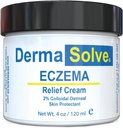 Dermasolve Full Body Eczema Relief Lotion Cream - Flare Control Therapy Balm that Protects, Moisturizes, and Repairs Skin Kids, Babies & Adults - Steroid Free (4 Fl Oz, 1)