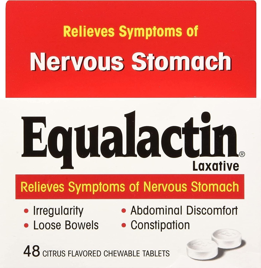 Equalactin Laxative Chewable 48 compresse