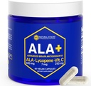 NATURAL STACKS Acido lipoico alfa 600mg w/Lycopene e Vitamina C - Supplemento per l'immunità e la funzione cellulare - Supplemento per la salute del cervello
