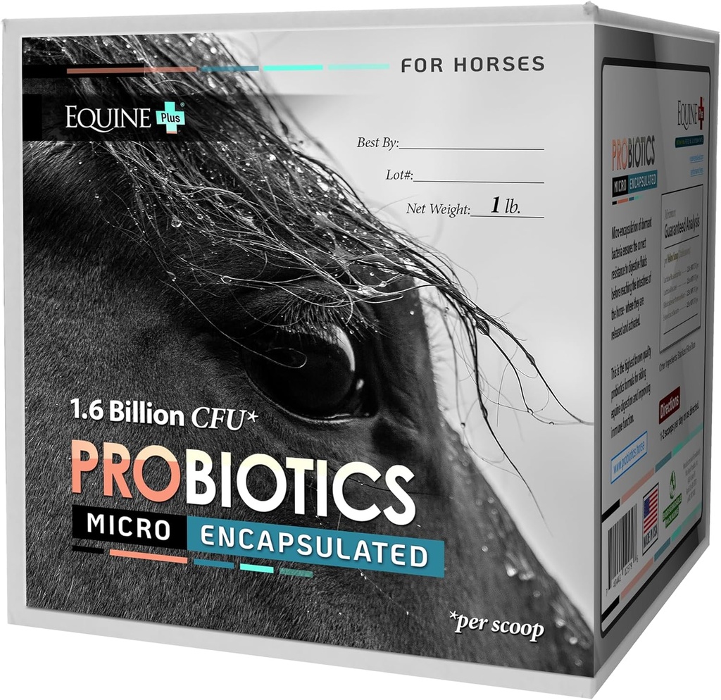 Probiotici micro-incapsulati per cavalli - Supplemento Premium Equine Digestive Health
