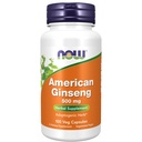 NOW Integratori alimentari, Ginseng americano (Panax quinquefolius) 500 mg, Integratore di erbe, 100 capsule di Veg