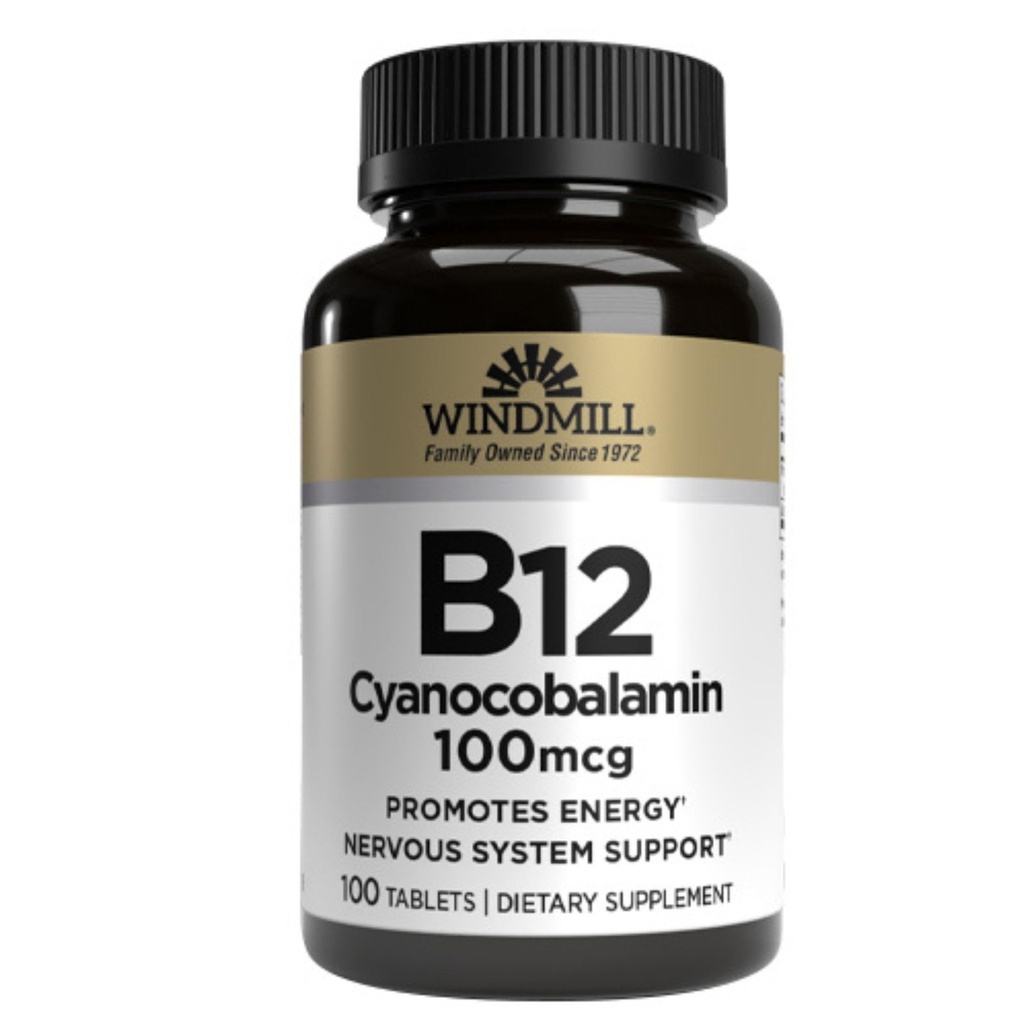 Vitamina B-12 TABS 100 Mcg WMILL Dimensioni: 100