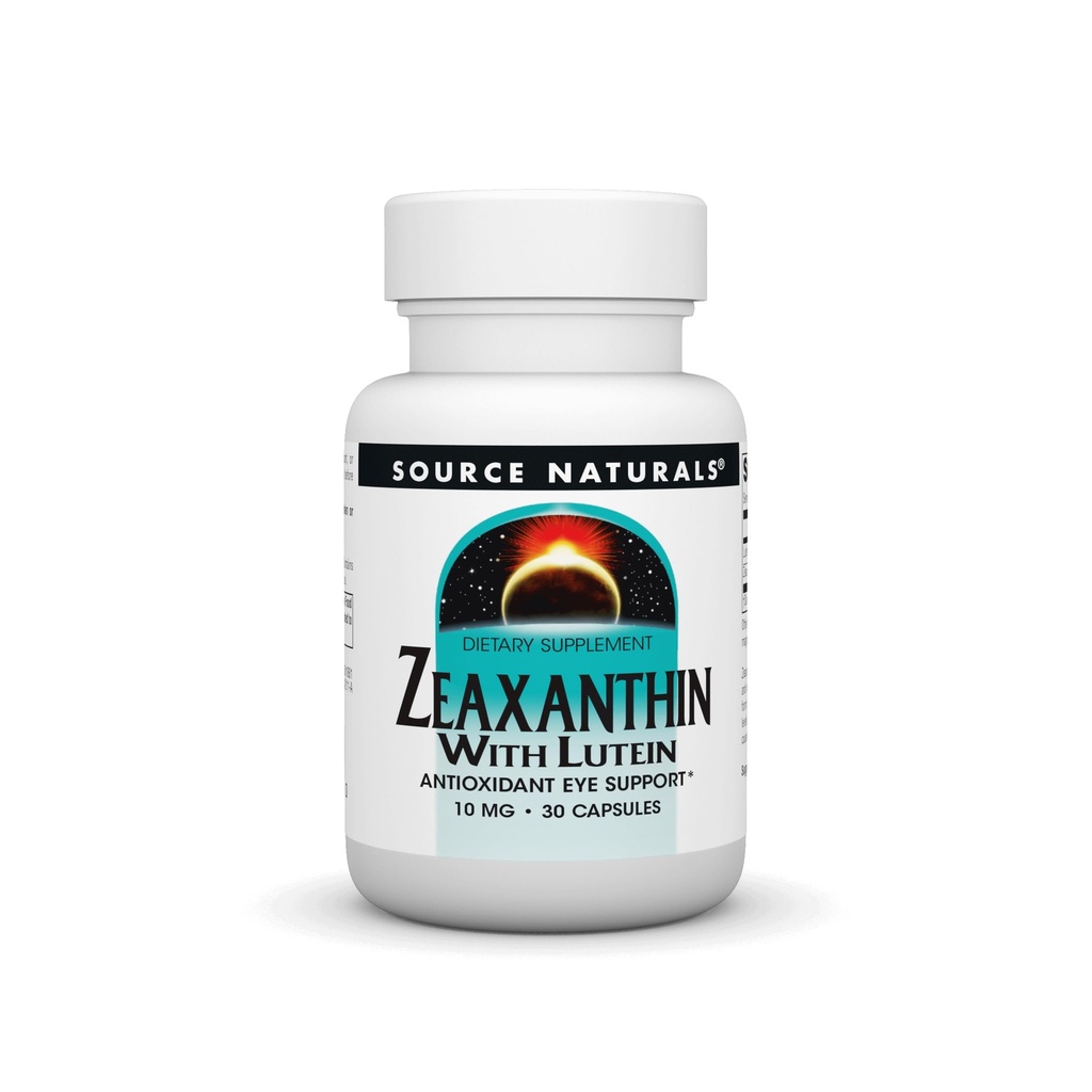 Fonte Naturals Zeaxanthin con capsule di Lutein, 30 CT