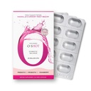 O-Shot (r Vegan Vaginal Probiotic + Prebiotico per le donne, Estratto di mirtillo, Radice di chicoria, pH vaginale, Tratto urinario, Digestione, Bloating, Non Dairy, Non OGM, Gluten Free, 30 Vege-Capsules