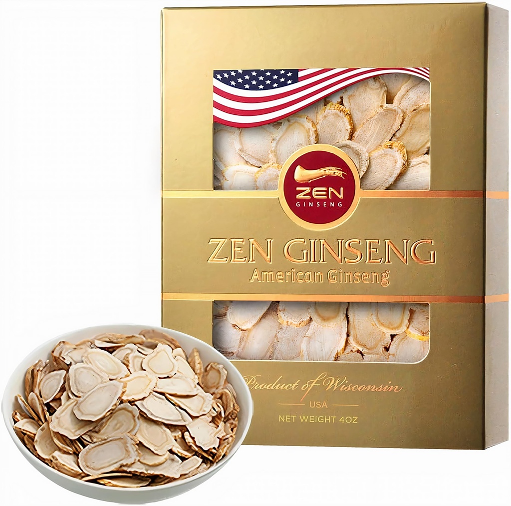 American Wisconsin Ginseng: energia migliorata, prestazioni e salute mentale per uomini e donne (4 Oz. (Pack of 1)