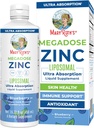 MaryRuth Organics Nutritional Supplement | Liposomal Liquid Zinc Supplemento con Vitamina E | Salute e Cura della Pelle | Blueberry | Vegan, Non OGM, Gluten Free, No Sugar Aggiunto | 15.22 Fl Oz