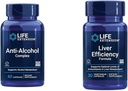 Life Extension Liver Health Support Bundle con Anti-Alcohol Complex e Liver Efficiency Formula
