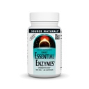 Sorgente Naturals Essential Enzymes 500mg Bio-allineato Supplemento di enzimi multipli Difesa a base di erbe per la digestione, gas, costipazione & Bloating Relief - Supporta il sistema immunitario* - 60 capsule vegetariane