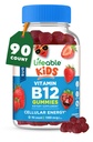 Vitamina B12 Gummies | 1000 mcg | Gran Tasting B12 Vitamine per Bambini | Energia, Mood e supporto Metabolismo | B 12 Gummies Vitamina per Ragazzi e Ragazze | 90 Gummies