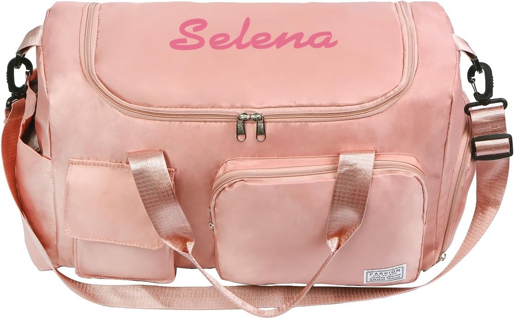 Borsa da viaggio personalizzata per le donne: Impermeabile Multi-compartment con Spalla Cinturino, Regalo per viaggiatore Lover