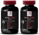 Ornitina alfa-ketoglutarate OKG - NITRIC OXIDE BOOSTER - polvere di L-glutammina, Resistenza all'esercizio, Polvere di ossido nitrico, Integratore di palestra, Resistenza all'esercizio 2 Bottiglia 180 Compresse