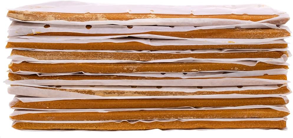 VILLAGE GIFT IMPORTERS Pollen Patties for Beekeeping | 15% Natural Pollen, 15,5% Protein | Balanced Nutrition | Supplemental Hive Food | Migliora la salute della colonia (Ten Pack)