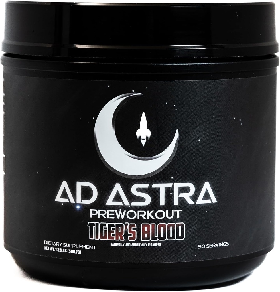 Potente miscela di messa a fuoco - Tigre's Blood Flavor - Organic Red Beet Root Powder Base Pre Workout - L-Citrulline, Beta Alanine, L-Tyrosine, L-teanina, Betaine Anhydrous