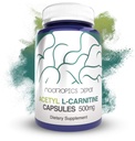 Nootropics Depot Acetyl L-Carnitine Capsule | 500mg | 90 Count | HCL Form | Energy Supplement | Supporti funzione mitocondriale | ALCAR HCL
