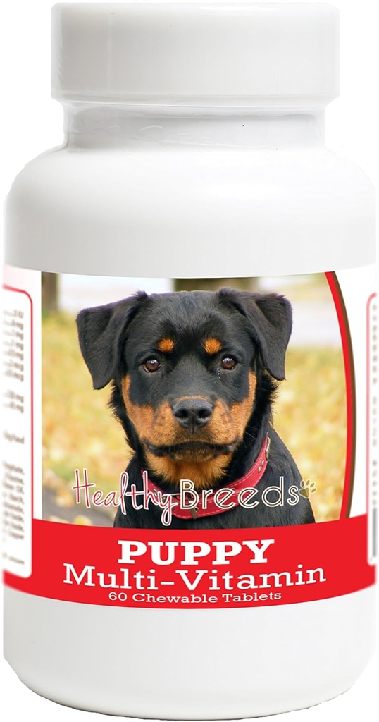 Salute Razze Rottweiler Puppy Dog Multivitamin Tablet 60 Conte
