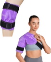 REVIX Knee Ice Pack per lesioni riutilizzabili e Gel Ice Wrap per il sollievo dal dolore alle spalle