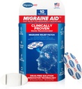 Migraine AID Migraine Relief Patches - Fast Acting, supporto non Medicated per la tensione della testa, facile da applicare mal di testa, sicuro per uso quotidiano, 10 Patches emicrania monouso, Made in USA