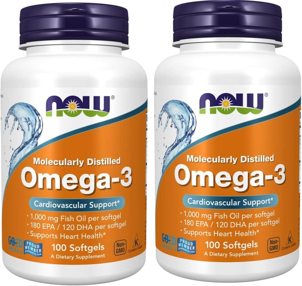 Ora Omega-3 2000mg, 100 Conte (Pacchetto di 2)