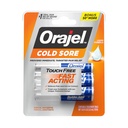 Orajel Touch Free Cold Sore Treatment .12oz, Liquid Formula, Fornisce immediato e mirato dolore sollievo, Bonus Size, 6 candidati.
