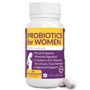 Probiotici vaginali completi per le donne - w/Added Cranberry, D-mannose per promuovere il tratto urinario, la vescica, Gut & Vaginal Health - pH Balance per le donne - Supporto UTI, BV, YI - 60 capsule vegane