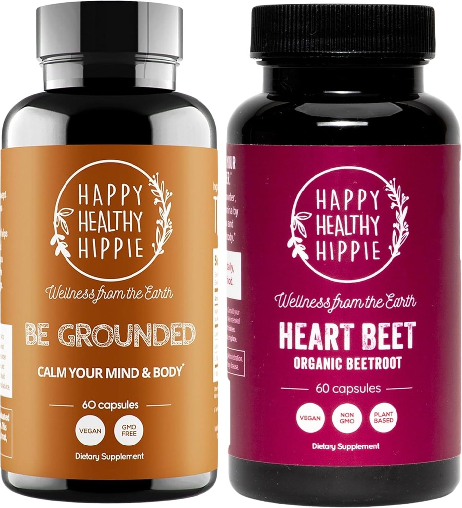 Happy Healthy Hippie Beetroot capsule & essere messa a terra