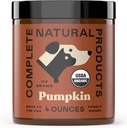 Polvere di zucca organica di prodotti naturali completa per gli animali - 4oz - Polvere di zucca organica pura