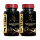 Pillole per la perdita d'acqua generiche per entrambi - Water Away - Pillole per le donne e gli uomini ad azione rapida Bloating Relief, Water Retention and Flushing, Water Pills Caffeine Free - 2 bottiglie