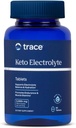 Trace Minerals Keto Electrolyte Tablets - Supplemento elettrolita agli aiuti contro la disidratazione - Supplemento di resistenza ai minerali - Supporta Performance & Muscle Recovery - 90 Compresse (15 Serve)