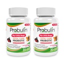 Probulin Total Care My Little Bugs Prebiotics, Probiotics & Postbiotics - 5 miliardi di CFU - 15 strati - 30 compresse masticabili (Twin Pack)