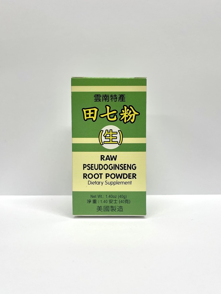 Raw Pseudoginseng Root Powder Integratore di erbe aiuta a promuovere un sistema cardiovascolare sano 1.4oz Made in Italy