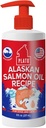 PLATO Wild Alaskan Salmon olio Kibble Topper - Boost Dog Food con Omega 3 & 6 acidi grassi - Per la pelle sana & Coat - 8 once